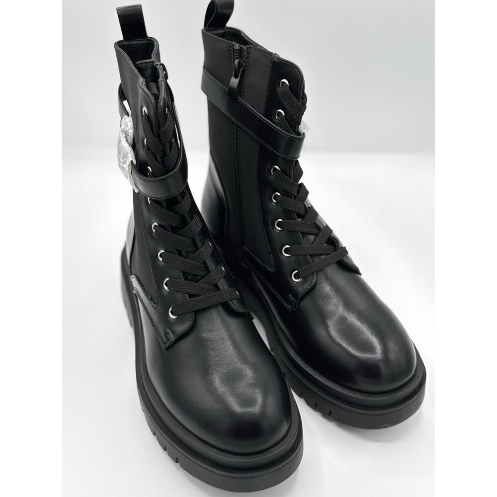 DREAM PAIRS Combat‎ Boots Women's 7.5 Black NWB!